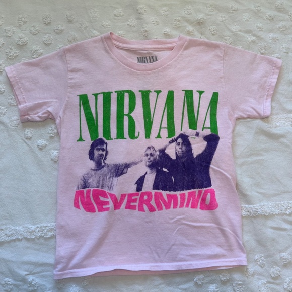 Nirvana “Never Mind” Album Graphic Baby Tee 💗 - Picture 5 of 7